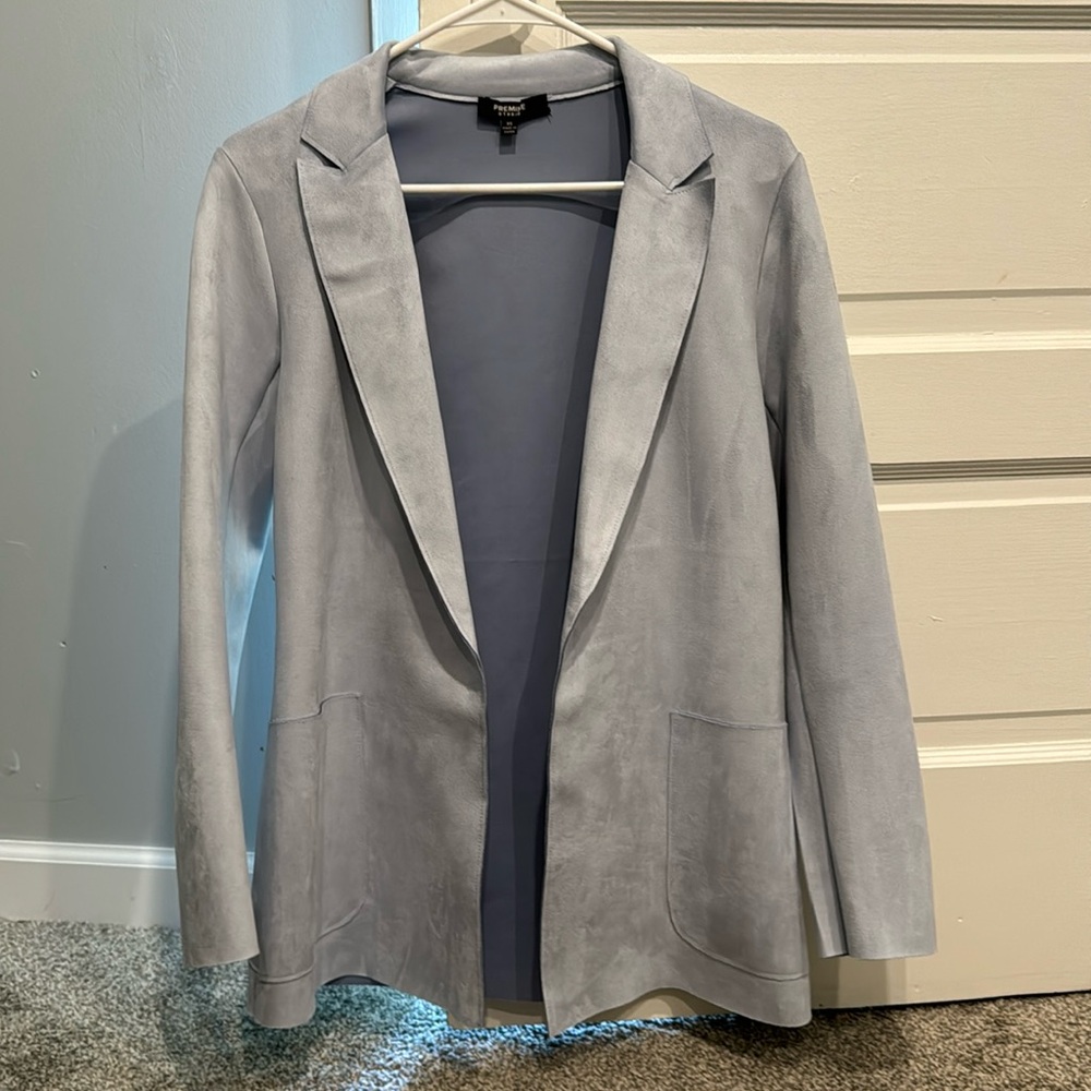 Premise Faux-Suede Blazer